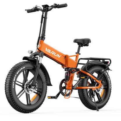 VARUN S20-2 PRO Folding Electric Bike | 250W EAPC Specification | 624Wh Battery | Full Suspension | NFC Display