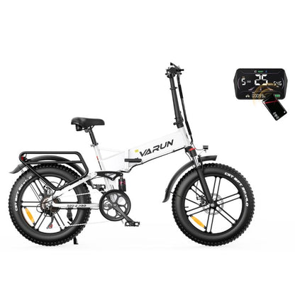 VARUN S20-2 PRO Folding Electric Bike | 250W EAPC Specification | 624Wh Battery | Full Suspension | NFC Display