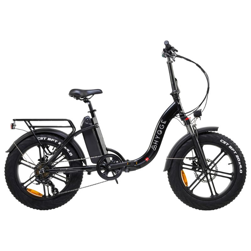 Vester Step E-Bike front view on trail with fat tyres