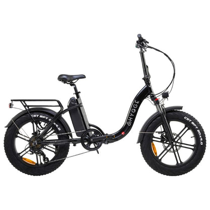 Vester Step E-Bike front view on trail with fat tyres