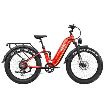 FREESKY Wild Cat Ultra A-340 3000W Peak Electric Bike – 48V 25Ah Samsung/LG Battery