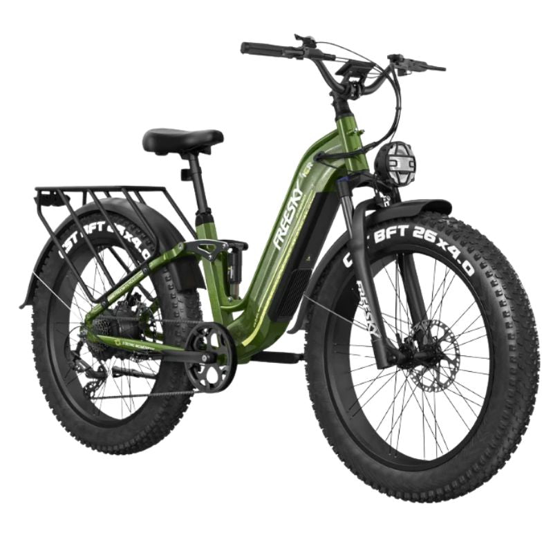 FREESKY Wild Cat Ultra A-340 3000W Peak Electric Bike – 48V 25Ah Samsung/LG Battery