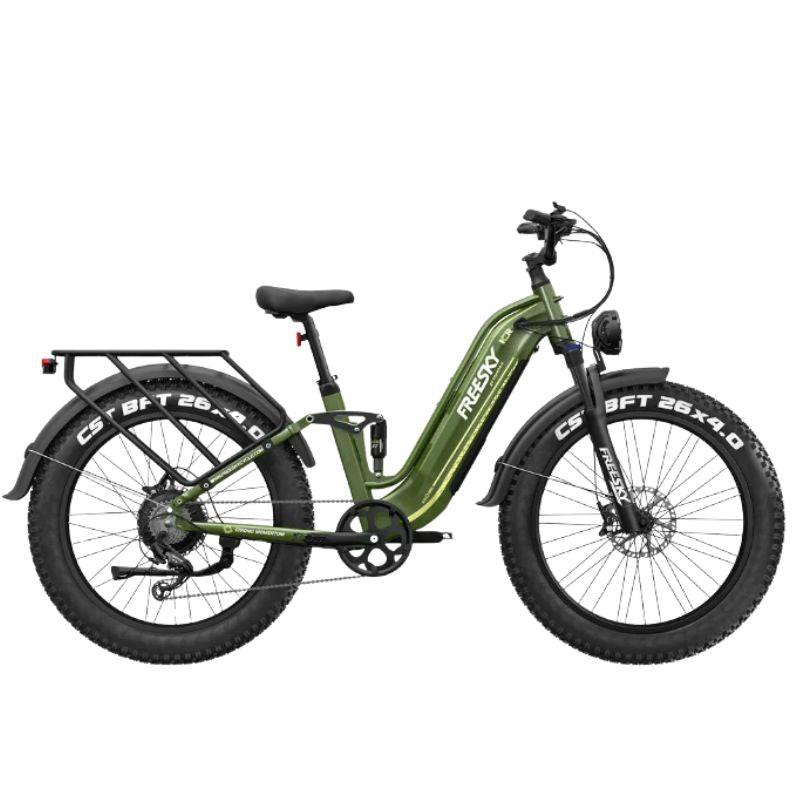 FREESKY Wild Cat Ultra A-340 3000W Peak Electric Bike – 48V 25Ah Samsung/LG Battery