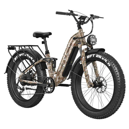FREESKY Wild Cat Ultra A-340 3000W Peak Electric Bike – 48V 25Ah Samsung/LG Battery