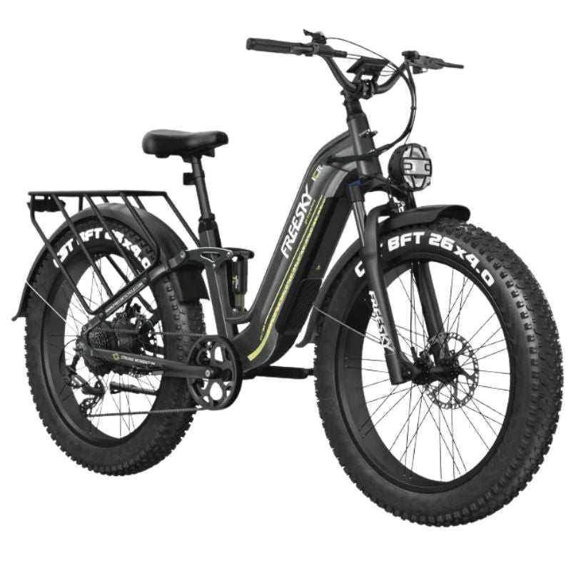 FREESKY Wild Cat Ultra A-340 3000W Peak Electric Bike – 48V 25Ah Samsung/LG Battery