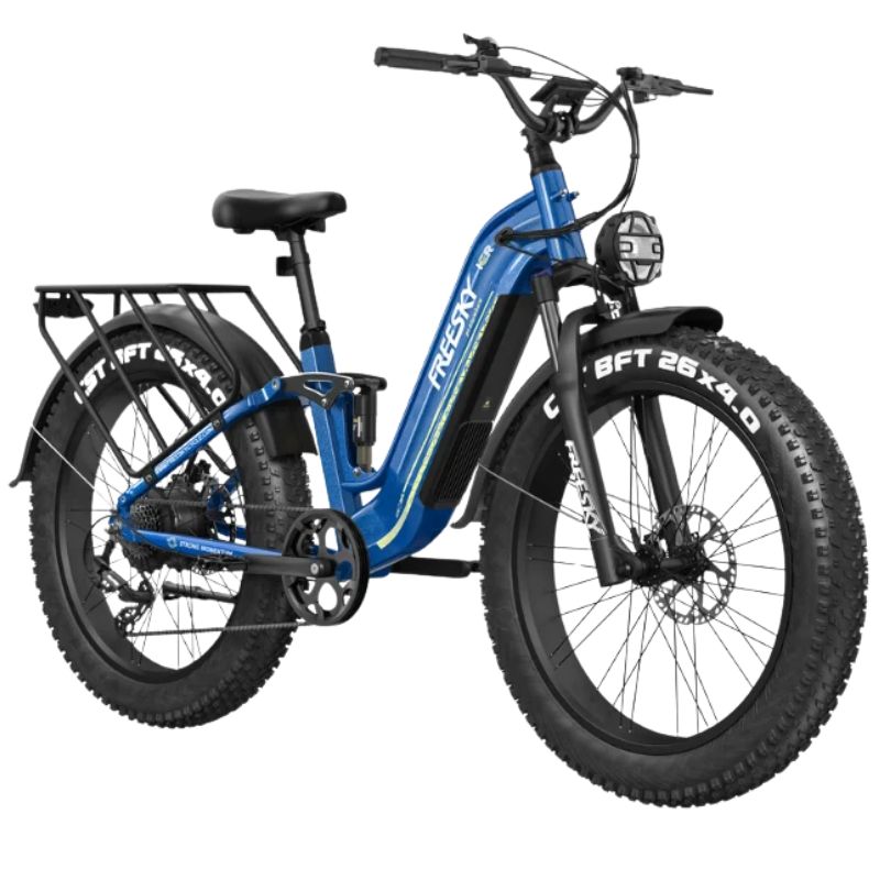 FREESKY Wild Cat Ultra A-340 3000W Peak Electric Bike – 48V 25Ah Samsung/LG Battery