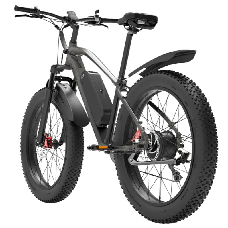 Mechanical disc brakes on GOGOBEST GF600 electric bike