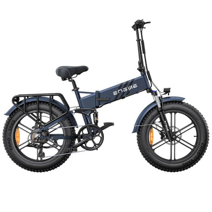 Rear shock absorber on Engwe Engine Pro 2.0 for added comfort