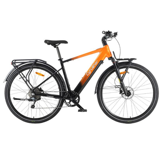 Cyrusher Voyage Trekking E-Bike in full view

