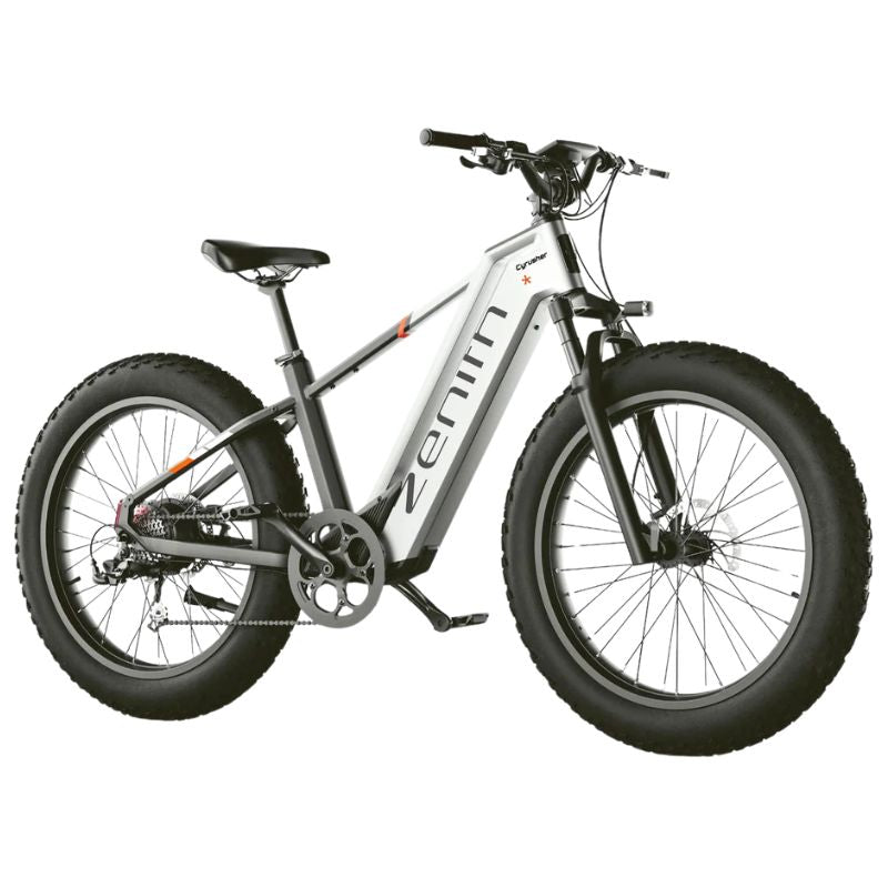 Cyrusher Zenith Electric Bike 250W EAPC Compliant Fat Tire Suspension E-Bike 48V Battery Hydraulic Brakes