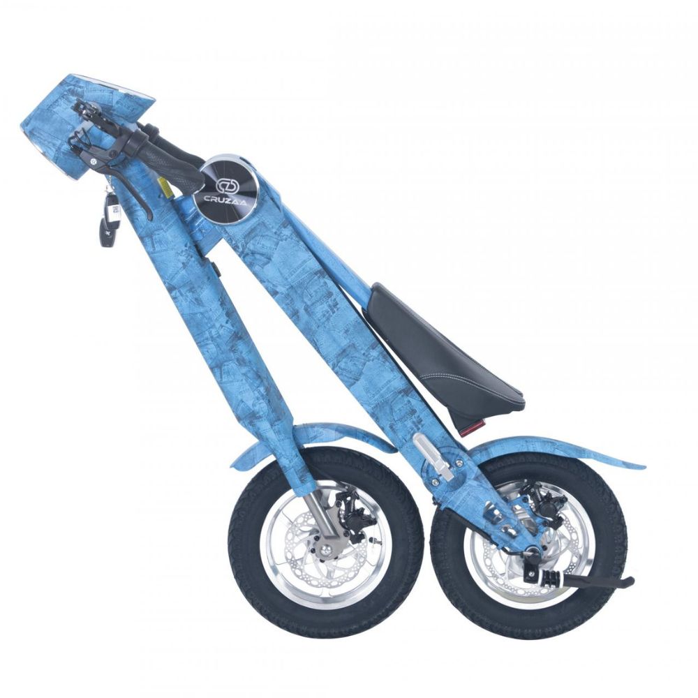 Folded Cruzaa Scooter – Portable and Lightweight Frame