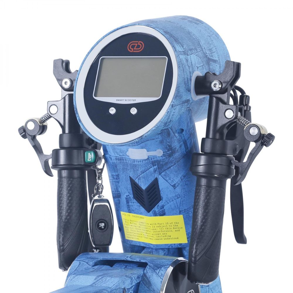 Built-in Bluetooth Speaker System on Electric Scooter