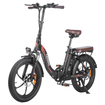 Fafrees F20 Pro e-bike full side view – foldable city commuter fat tire bike