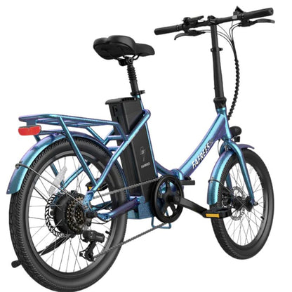 Fafrees F20 Lasting Folding Electric Bike 250W Rear Motor, 36V 18.2Ah Battery, Up to 150km Range (EAPC Compliant)