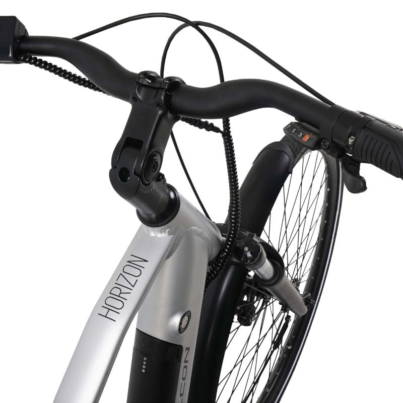 Falcon Horizon Cross Bar Electric Hybrid Bike – 375Wh Commuter E-Bike with Bafang Motor