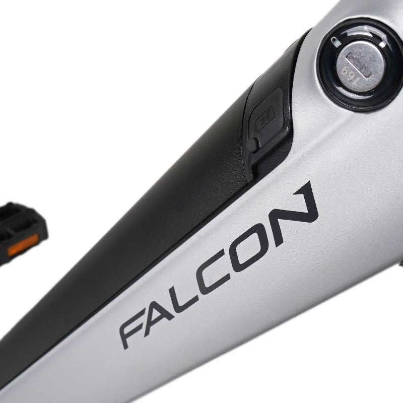 Falcon Horizon Low Step Electric Hybrid Bike – Comfortable Urban E-Bike with 375Wh Battery