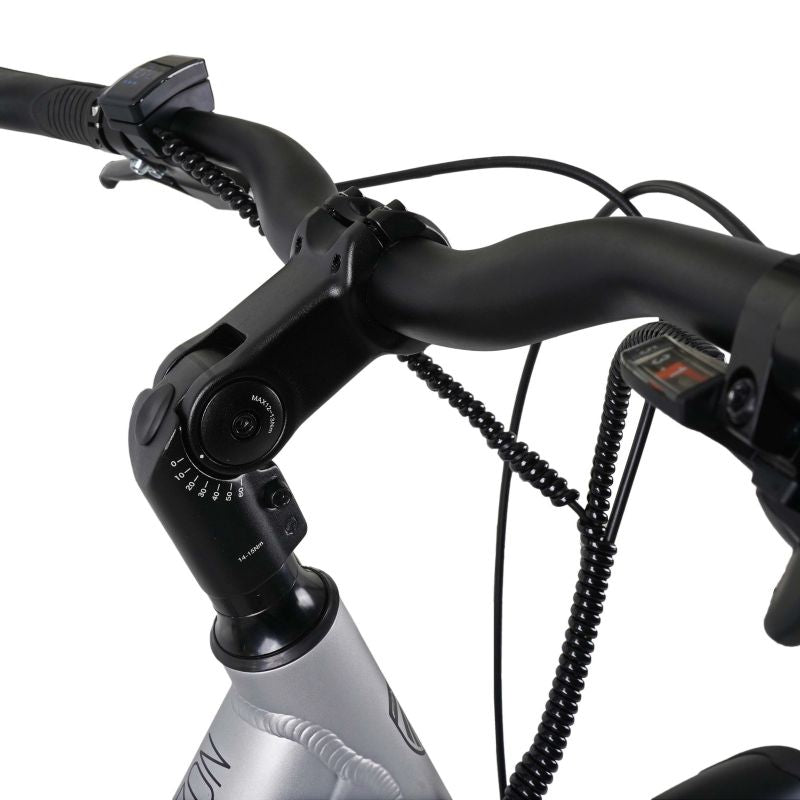 Falcon Horizon Low Step Electric Hybrid Bike – Comfortable Urban E-Bike with 375Wh Battery