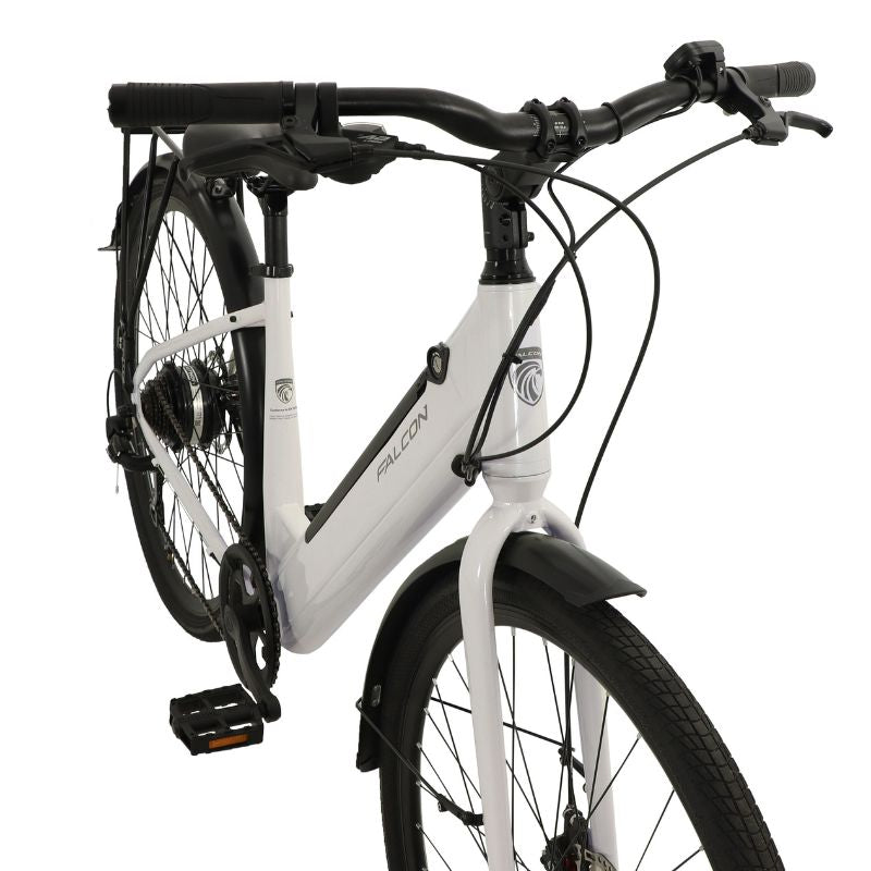 Falcon Liberty Low Step Electric Hybrid Bike – Comfortable UK EAPC Compliant eBike