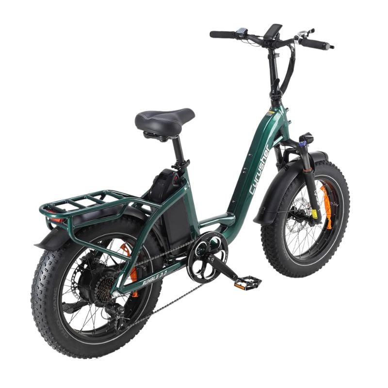 Powerful electric bike for hills and trails