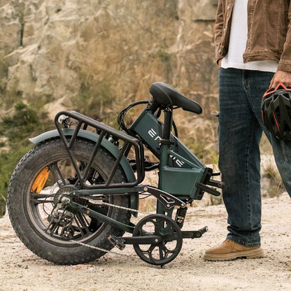 Engwe Engine Pro 2.0 folded for easy storage