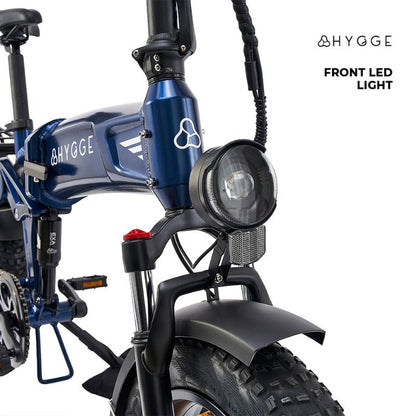 Soro Foldable Electric Bike 2026- Fat Tyres - Royal Blue