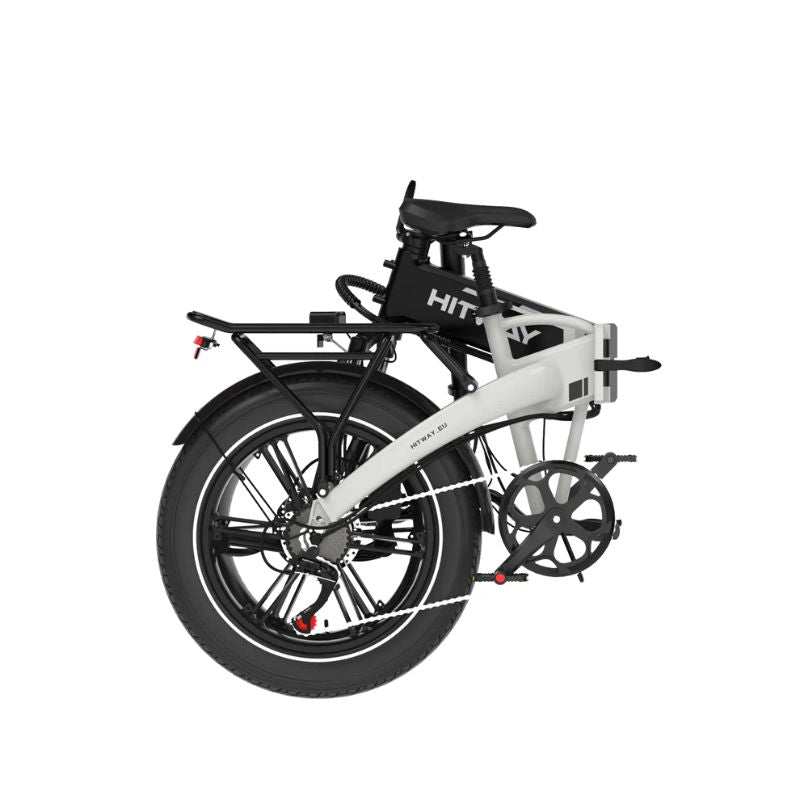 HITWAY BK10S fat tyre 20×4.0″ close-up tread and wheel assembly