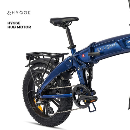 Soro Foldable Electric Bike 2026- Fat Tyres - Royal Blue