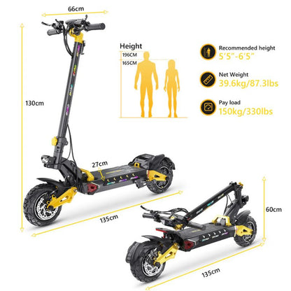 iENYRID ES60 Dual Motor Fast Electric Scooter