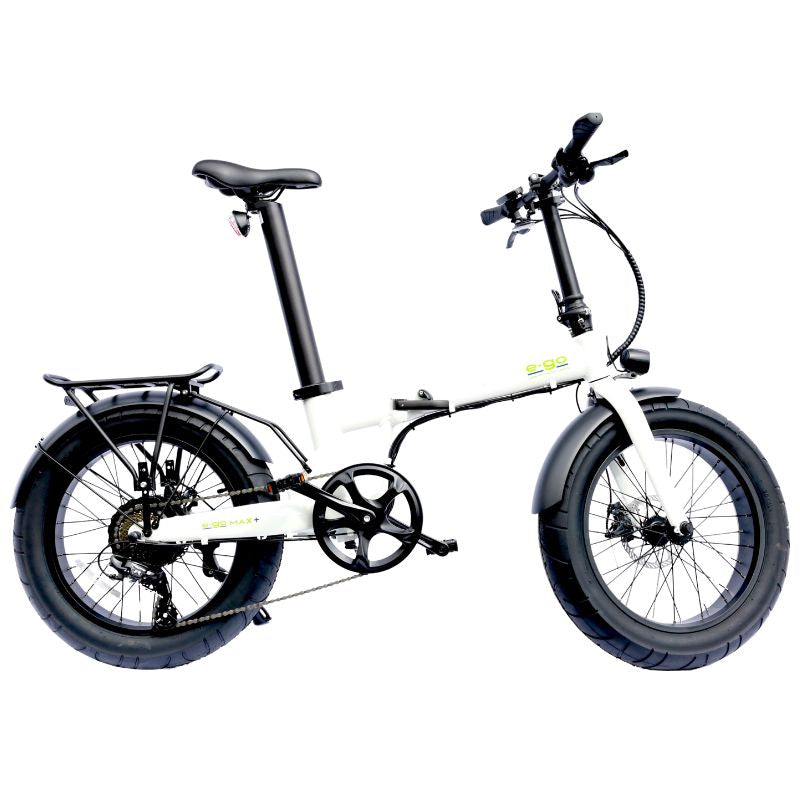 E-Go Max+ 250W Fat Tyre Folding Electric Bike