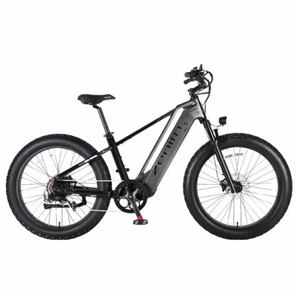 Cyrusher Zenith Electric Bike 250W EAPC Compliant Fat Tire Suspension E-Bike 48V Battery Hydraulic Brakes