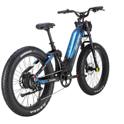 Cyrusher Trax 2.0 Electric Bike | 250W Motor | 52V 20Ah Battery | 25 km/h PAS | Full Suspension