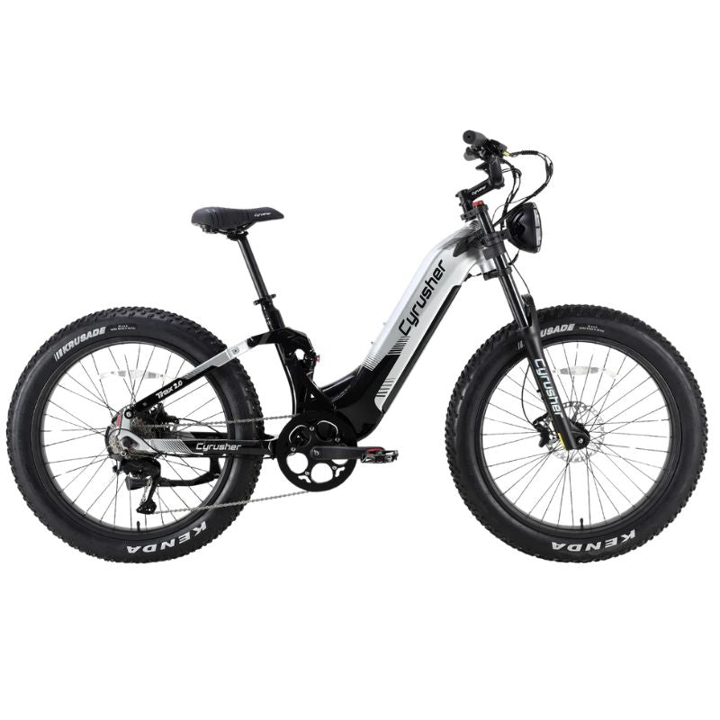 Cyrusher Trax 2.0 Electric Bike | 250W Motor | 52V 20Ah Battery | 25 km/h PAS | Full Suspension