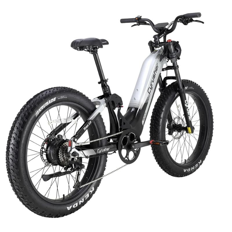 Cyrusher Trax 2.0 Electric Bike | 250W Motor | 52V 20Ah Battery | 25 km/h PAS | Full Suspension