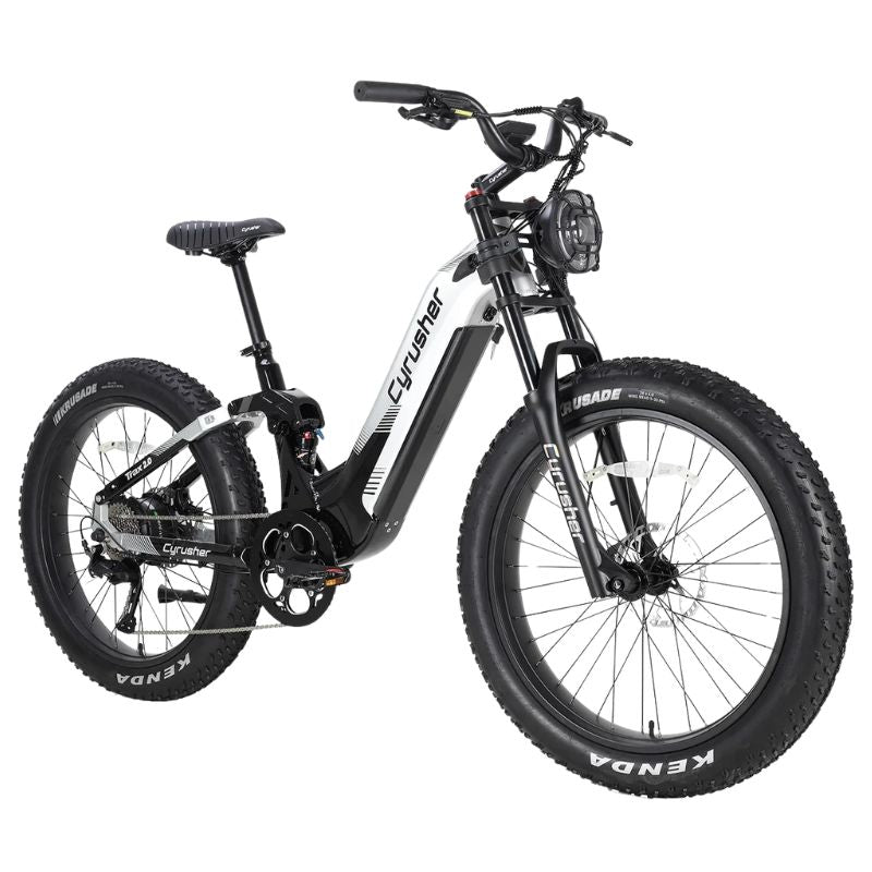 Cyrusher Trax 2.0 Electric Bike | 250W Motor | 52V 20Ah Battery | 25 km/h PAS | Full Suspension