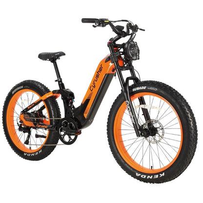 Cyrusher Trax 2.0 Electric Bike | 250W Motor | 52V 20Ah Battery | 25 km/h PAS | Full Suspension