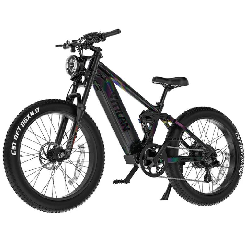 Vitilan T7 electric bike battery pack integrated in down tube