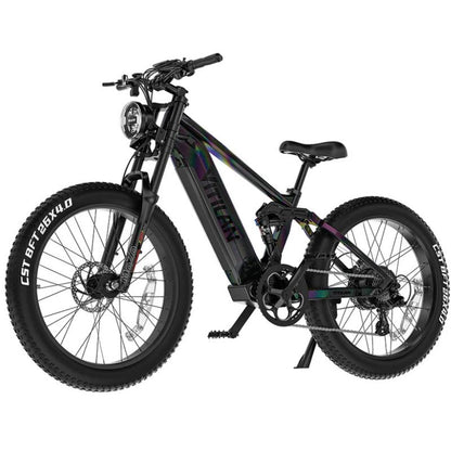 Vitilan T7 electric bike battery pack integrated in down tube